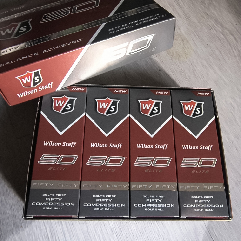12-pack Wilson Staff 50 Elite Golf Balls